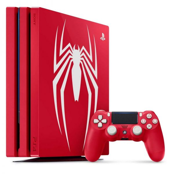 Sony PlayStation 4 Pro [PS4] Refurbished Game Console 1TB HDD Spider-Man Limited Edition