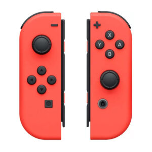 Nintendo Switch [NSW] Official Neon Red Joy-Con (L) and Neon Red Joy-Con (R) Controller Set